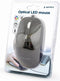 Gembird MUS-6B-02 muis Rechtshandig USB Type-A Optisch 3600 DPI