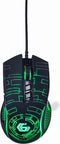 Gembird MUSG-RGB-01 muis Rechtshandig USB Type-A 3600 DPI