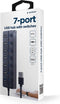 Gembird UHB-U3P1U2P6P-01 interface hub USB 3.2 Gen 2 (3.1 Gen 2) Type-A 5000 Mbit/s Zwart