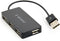 Gembird USB hub met 4 poorten - USB2.0 - busgevoed / zwart - 0,15 meter