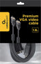 Gembird - VGA (D-Sub) naar VGA (D-Sub) - 3 m - Zwart