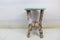 Mica Decorations Mandox - Bistrotafel - H66 x Ø50 cm - Donkergroen Wit