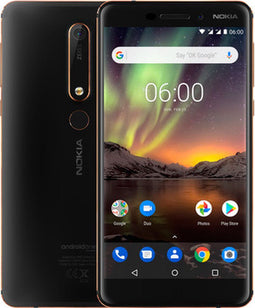 Nokia 6.1 - Smartphone - 3GB RAM - 32GB opslag - Zwart