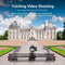 Gemotoriseerde Camera Slider, 31.5 2.4G Draadloze Controle Carbon Fiber Track Rail met Mute Motor/Time Lapse Video Shot/Follow Focus Shot/120 Graden Panoramisch Shot voor DSLRs, Lading tot 22 lbs