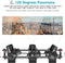 Gemotoriseerde Camera Slider, 31.5 2.4G Draadloze Controle Carbon Fiber Track Rail met Mute Motor/Time Lapse Video Shot/Follow Focus Shot/120 Graden Panoramisch Shot voor DSLRs, Lading tot 22 lbs