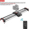 Gemotoriseerde Camera Slider, 31.5 2.4G Draadloze Controle Carbon Fiber Track Rail met Mute Motor/Time Lapse Video Shot/Follow Focus Shot/120 Graden Panoramisch Shot voor DSLRs, Lading tot 22 lbs