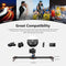 Gemotoriseerde Camera Slider, 31.5 2.4G Draadloze Controle Carbon Fiber Track Rail met Mute Motor/Time Lapse Video Shot/Follow Focus Shot/120 Graden Panoramisch Shot voor DSLRs, Lading tot 22 lbs