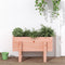 vidaXL - Plantenbak - 62x30x38 - cm - massief - douglashout