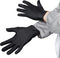 Dressforfun Huiveringwekkende geest XL - kostuum Halloween - lang gewaad met masker en handschoenen - wit