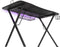 Genesis Holm 300 Carbon Gaming Bureau met RGB LED Verlichting en USB hub - 60 x 120 cm