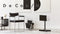 Geneva Combi Deal DeCon M + Stands ( wit/zwart)