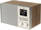 Geneva DeCon S internet, DAB+ en FM radio met Spotify en Bluetooth - champagne/walnoot