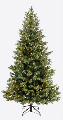 Geneva fir prelit d116h180c groen/wit