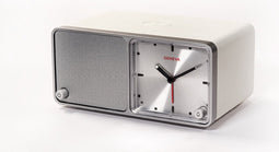 Geneva Time Wekker/bluetooth speaker - Wit