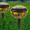 Genius Ideas Set Of 2 Solar Lamp Tiffany Design