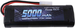 Gens ace NiMH accupack 7.2 V 5000 mAh Aantal cellen: 6 Stick Tamiya