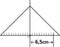 Geo-flex geodriehoek 16 cm - flexibel