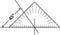 Geo-flex geodriehoek 16 cm - flexibel