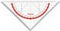 Geo-flex geodriehoek 16 cm - flexibel