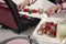 George Foreman 25040-56 Steel Grill Family - Rood - Contactgrill