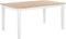 GEORGIA - Eettafel - Wit - 90 x 150 cm - Rubberhout