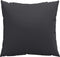 vidaXL Sierkussens 4 st 40x40 cm stof zwart
