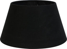 Light & Living Drum lampenkap Livigno - Zwart - 40x30x22cm - Modern