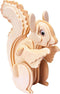 Gepettos Eekhoorn 3D puzzel