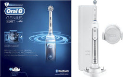 Oral-B Genius 8100S - Elektrische Tandenborstel - Tot 100% meer tandplakverwijdering - Zilver