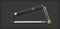 Gerber 31-002820 hand saw Hacksaw 30.5 cm Black, Green, Stainless steel