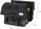 Gerecyclede dubbele fietstas Urban Proof - 2 x 27,5 Liter - L42xB19xH34 cm - zwart/grijs