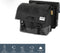 Gerecyclede dubbele fietstas Urban Proof - 2 x 27,5 Liter - L42xB19xH34 cm - zwart/grijs
