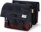Gerecyclede dubbele fietstas Urban Proof 40 liter - bordeaux rood/grijs