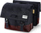 Gerecyclede dubbele fietstas Urban Proof 40 liter - bordeaux rood/grijs