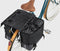 Gerecyclede dubbele fietstas Urban Proof 40 liter - zwart/grijs