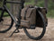 Gerecyclede dubbele fietstas Urban Proof Cargo 38L 30 x 15 x 42 cm - bruin