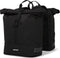 Gerecyclede dubbele fietstas Urban Proof Rolltop 38L 30 x 15 x 42 cm - Zwart