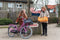Gerecyclede fietskrat Urban Proof Helsinki 11 liter - donkerblauw