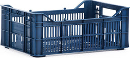 Gerecyclede fietskrat Urban Proof Helsinki 7 liter - donkerblauw