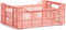 Gerecyclede fietskrat Urban Proof Helsinki 7 liter - warm roze
