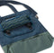 Gerecyclede shopper fietstas Urban Proof 20 liter - blauw/groen