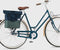 Gerecyclede shopper fietstas Urban Proof 20 liter - blauw/groen