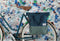 Gerecyclede shopper fietstas Urban Proof 20 liter - blauw/groen