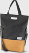 Gerecyclede shopper fietstas Urban Proof 20 liter - blauw/groen