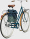 Gerecyclede shopper fietstas Urban Proof 20 liter - blauw/groen