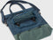 Gerecyclede shopper fietstas Urban Proof 20 liter - grijs/geel