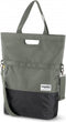Gerecyclede shopper fietstas Urban Proof 20 liter - groen/grijs