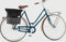 Gerecyclede shopper fietstas Urban Proof 20 liter - zwart/grijs
