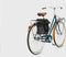 Gerecyclede shopper fietstas Urban Proof 20 liter - zwart/grijs