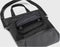 Gerecyclede shopper fietstas Urban Proof 20 liter - zwart/grijs